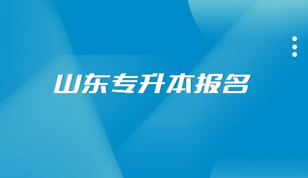 2023年山东专升本考试网上报名平台zs