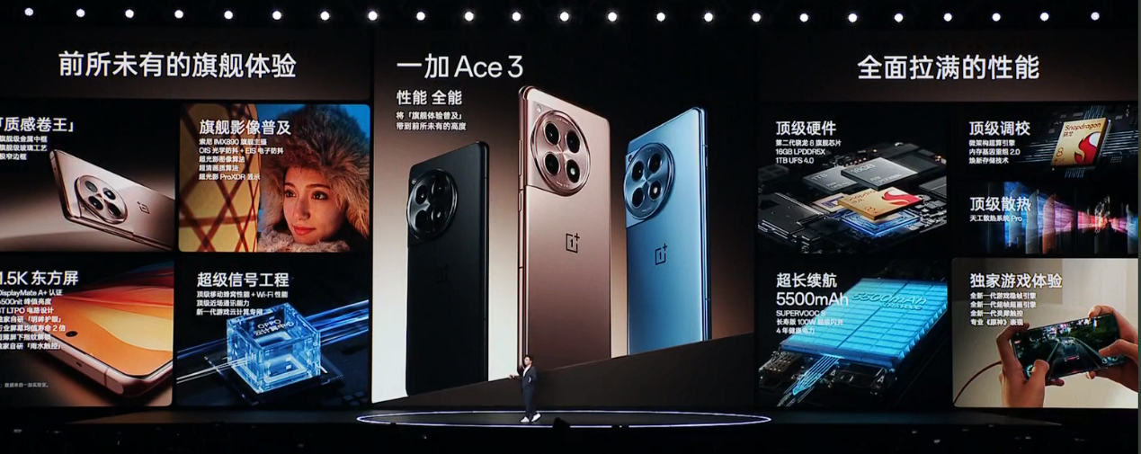 一加 Ace 3 「鸣沙金」配色开售，采用行业首创熔金玻璃工艺(图5)