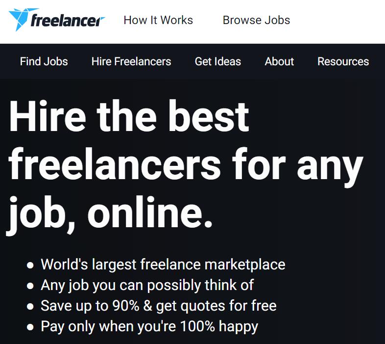Freelancer 官网：www.fr