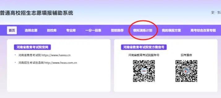 2025河南省高考网上填报志愿模拟演练pzwb.haeea.cn(图3)