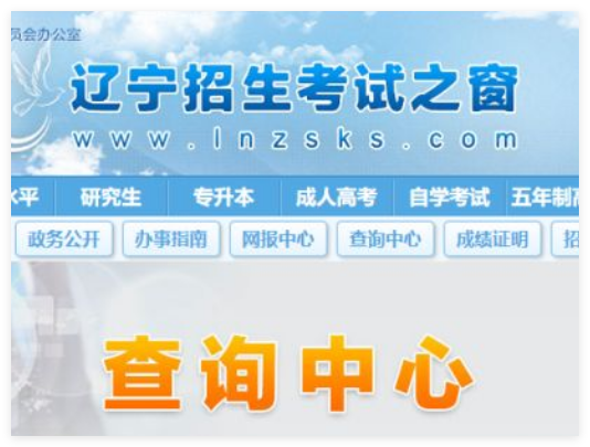 辽宁2025年高考成绩查询入口www.lnzsks.com/cxzx.html(图1)
