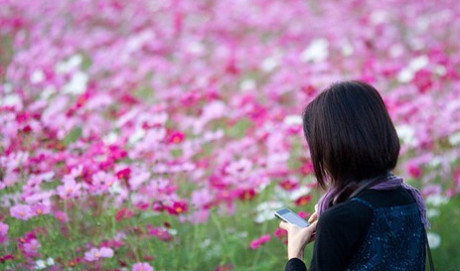 无论距离有多远，我们总在同一片天空下 说