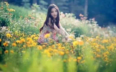 关于心情好的说说 纷乱的心田.开不出聪明的花朵(图1)