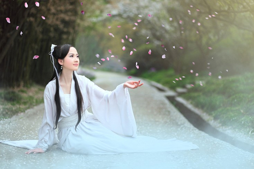 唯美古风说说带图片 