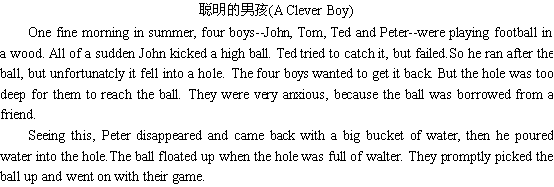 关于一个聪明的男孩(图1)